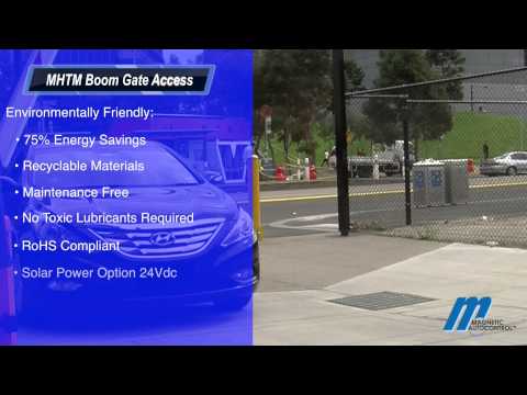 MHTM Boom Gate Access Magnetic Automation