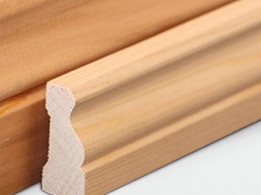 Cedar Sales stunning for a natural designer finish for architraves, skirtings and mouldings 