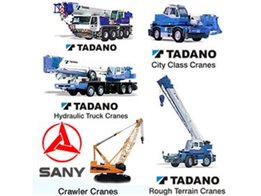New Cranes - Tadano And Sany